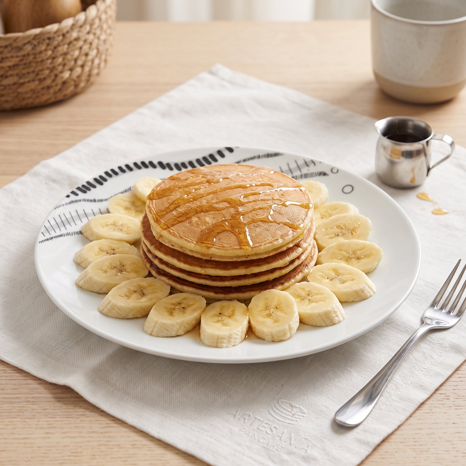 Pancakes Proteicos con Plátano